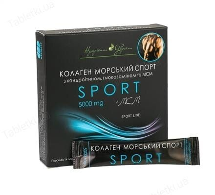 Колаген морський спорт порошок по 5 г №14 у пак.