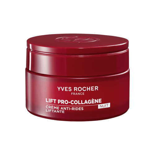 Крем для обличчя Yves Rocher Lift Pro-Collagene для для ліфтингу, від зморшок, нічний, 50 мл