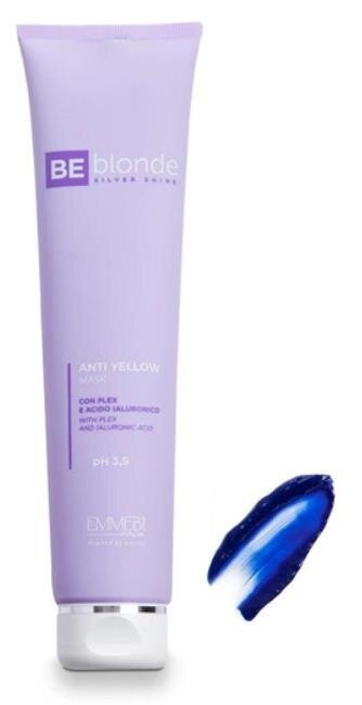 Маска для волосся Emmebi Italia BeBlond Silver Shine антижовта, 200 мл