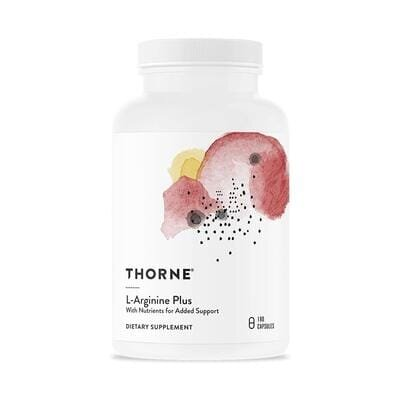 Підтримка серцево-судинної системи Thorne Research L-Arginine Plus (Perfusia Plus), 180 капсул