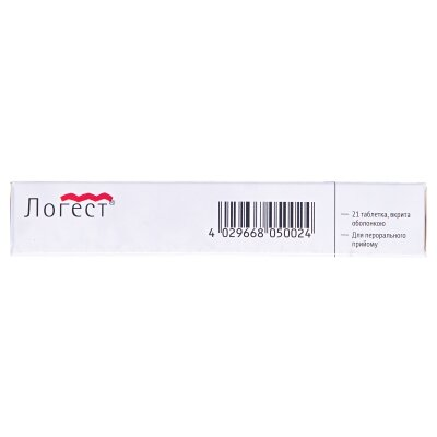 Логест таблетки, в/о №21