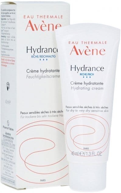 Крем для обличчя Avene Hydrance Riche зволожуючий для сухої і дуже сухої шкіри, 40 мл