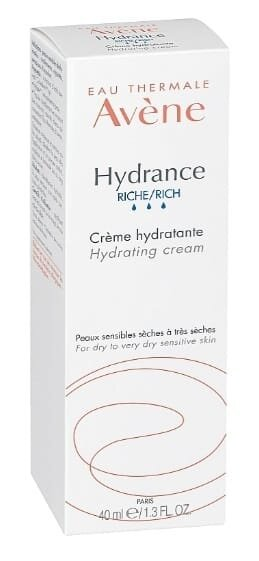 Крем для обличчя Avene Hydrance Riche зволожуючий для сухої і дуже сухої шкіри, 40 мл