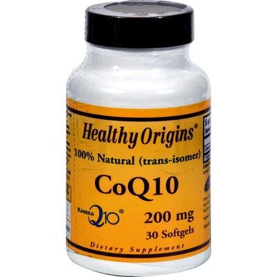 Коензим Q10 Healthy Origins Kaneka Q10 (CoQ10) 200 мг, 30 капсул