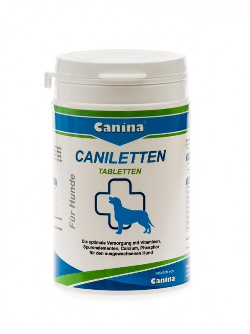 Вітаміни для дорослих собак Canina Caniletten, 300 г 150 таблеток