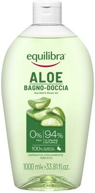 Гель для ванни та душу Equilibra Алое, 1000 мл