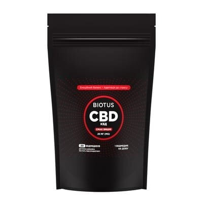 Канабідіол Biotus CBD Gummies 25 мг, 20 желейних ведмедиків