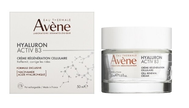 Крем для обличчя Avene Hyaluron Activ B3 відновлюючий, для регенерації клітин 50 мл
