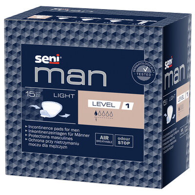 Прокладки урологiчнi Seni Man Light Level 1, 15 штук