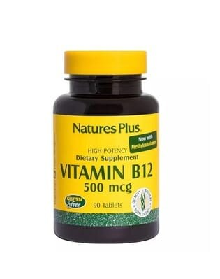 Вітамін B12 Nature's Plus Vitamin B12 500 мкг, 90 таблеток