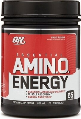 Амінокислота Optimum Nutrition Essential Amin.o. Energy, суміш фруктів, 65 порцій