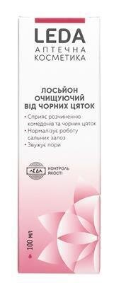 Лосьйон Leda очищуючий від чорних цяток, 100 мл