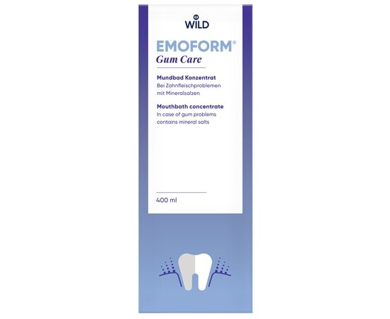 Ополіскувач для ротової порожнини Dr. Wild Emoform Gum Care Догляд за яснами, 400 мл