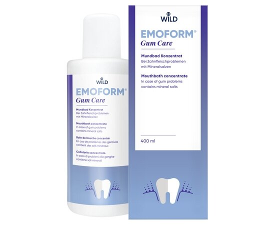 Ополіскувач для ротової порожнини Dr. Wild Emoform Gum Care Догляд за яснами, 400 мл