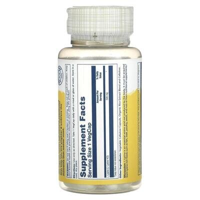 L-лізин Solaray L-Lysine 500 мг, 60 капсул