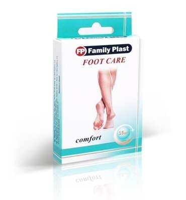 Набір пластирів медичних «FP Family Plast» бактерицидних Foot Care, 15 штук