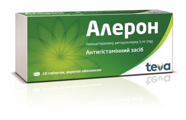 Алерон таблетки, в/о по 5 мг №10