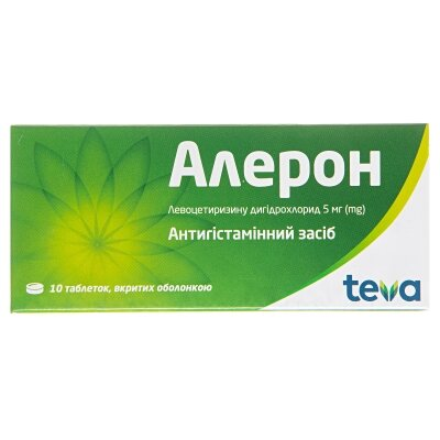 Алерон таблетки, в/о по 5 мг №10