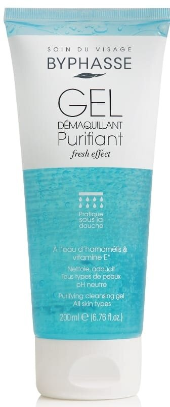 Гель для обличчя Byphasse Purifying для глибокого очищення, 200 мл
