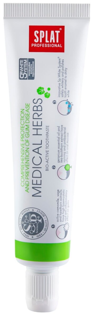 Зубна паста Splat Professional Medical Herbs Лікувальні трави Compact, 40 мл