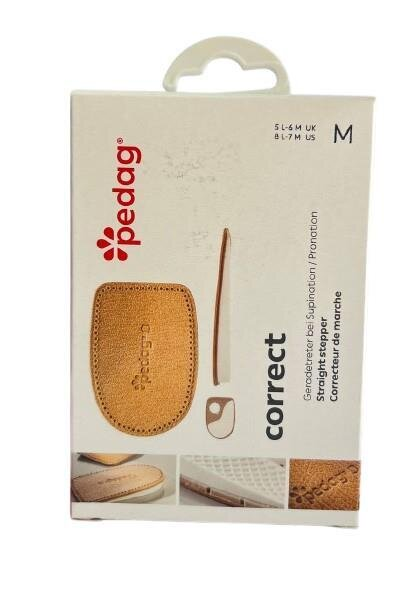 Підп'яточник Pedag Correct коригуючий, шкіряний, розмір M