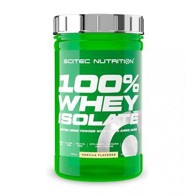 Протеїн Scitec Nutrition 100% Whey Isolate, ваніль, 700 г