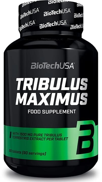 Тестостероновий бустер Biotech Tribulus Maximus 1500 мг, 90 таблеток