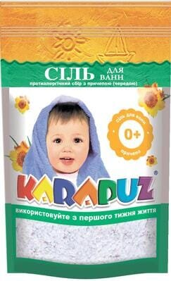 Сіль для ванн Karapuz Карапуз Причепа, 500 г
