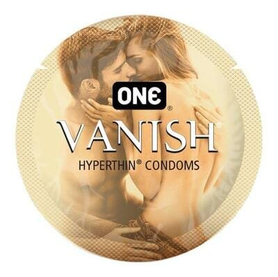 Презерватив ONE Vanish Hyperthin ультратонкий, 1 штука