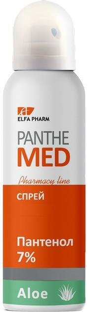 Спрей після засмаги Elfa Pharm Panthe Med з пантенолом і соком алое вера, 150 мл