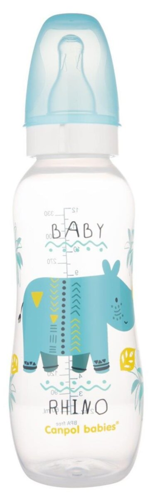Пляшечка Canpol Babies 59/205 Веселі звірята BPA Free, 330 мл