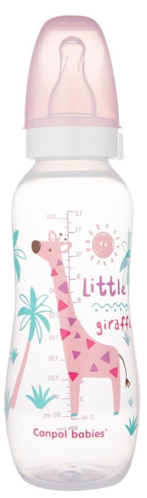 Пляшечка Canpol Babies 59/205 Веселі звірята BPA Free, 330 мл