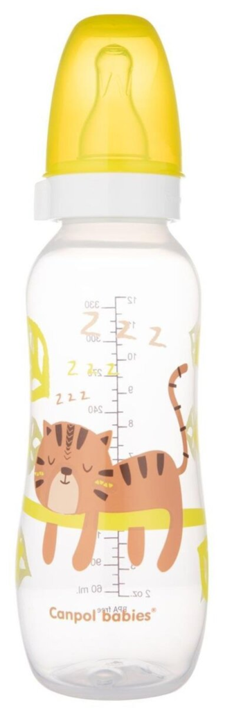Пляшечка Canpol Babies 59/205 Веселі звірята BPA Free, 330 мл