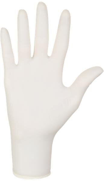 Рукавички оглядові Mercator Medical Dermagel Coated латексні непудровані, розмір М, нестерильні, пара