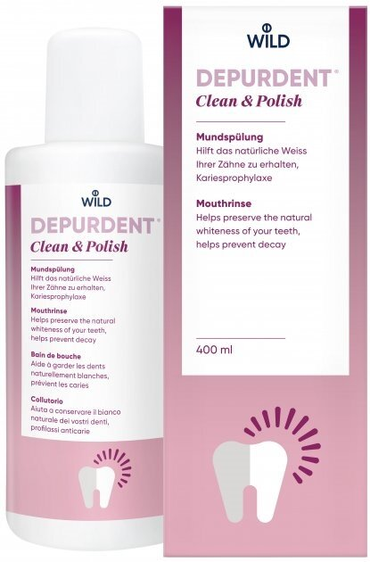 Ополіскувач для порожнини рота Dr. Wild Depurdent Очищення та полірування, 400 мл