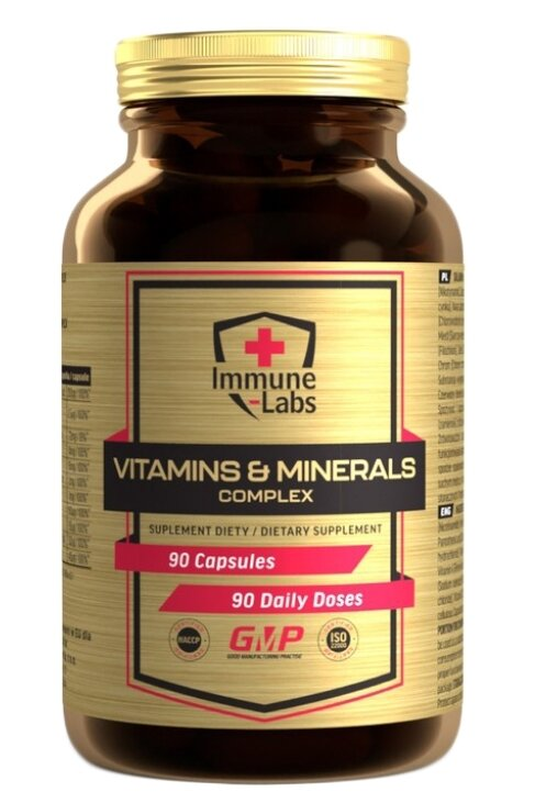 Вітамінно-мінеральний комплекс Immune Labs Vitamins & Minerals Complex капсули №90