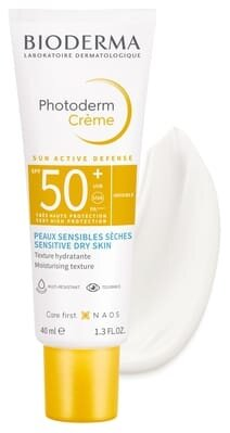 Крем сонцезахисний Bioderma Photoderm SPF50+ для чутливої та сухої шкіри, 40 мл