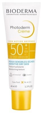 Крем сонцезахисний Bioderma Photoderm SPF50+ для чутливої та сухої шкіри, 40 мл