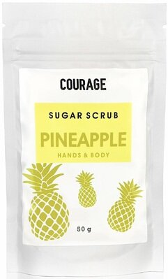 Скраб для тіла Courage цукровий mini ананас, 50 г