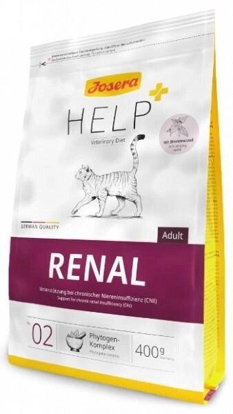 Корм сухий для котів Josera Help Renal Cat при хронічній хворобі нирок, 400 г