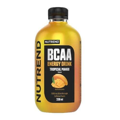 Амінокислота Nutrend BCAA Energy Drink напій зі смаком тропічного манго, 330 мл