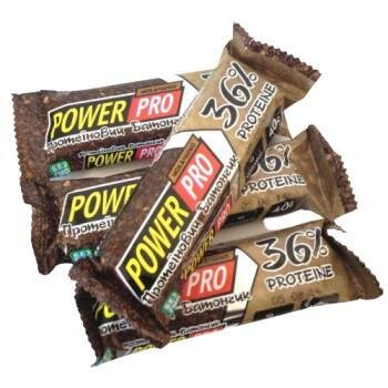 Батончик протеїновий Power Pro 36% мокачино, 60 г