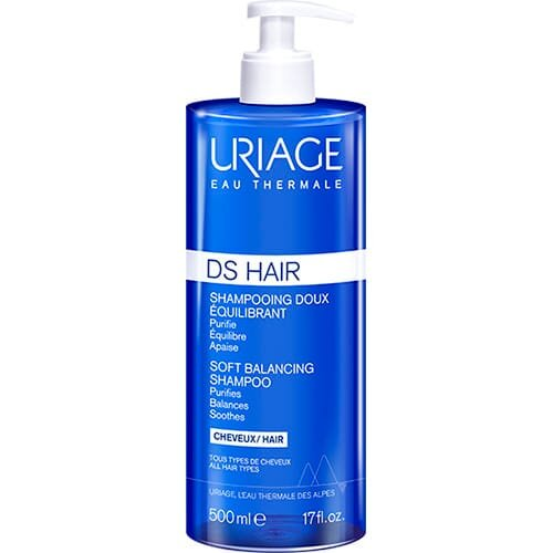 Шампунь Uriage DS Hair м'який балансуючий для волосся, 500 мл