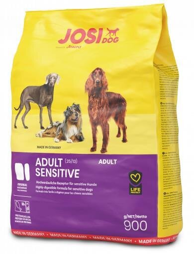 Корм сухий для дорослих собак усіх порід Josera JosiDog Adult Sensitive, 900 г