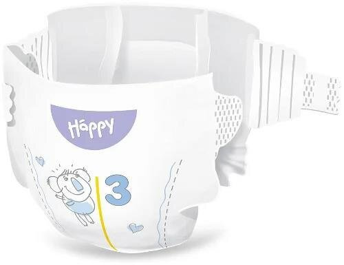 Підгузки Bella Baby Happy Midi, розмір 3, 5-9 кг, 16 шт