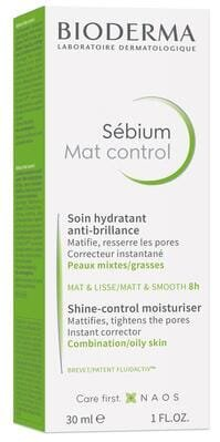 Крем для обличчя Bioderma Sebium Mat Control матуючий, 30 мл