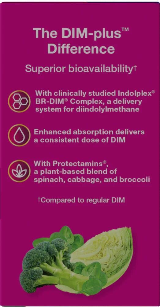 Метаболізм естрогенів DIM-Plus Nature's Way DIM-Plus Estrogen Metabolism, 60 вегетаріанських капсул