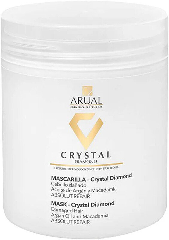 Маска Arual Crystal Diamond відновлююча для пошкодженого волосся, 500 мл