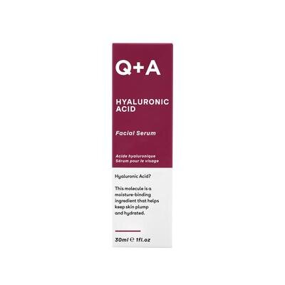 Сироватка для обличчя Q+A Антивікова з гіалуроновою кислотою, 30 мл