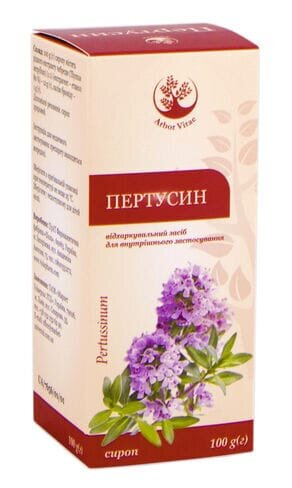 Пертусин сироп по 100 г у флак.